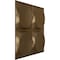 Ekena Millwork 19 5/8in. W x 19 5/8in. H Adonis EnduraWall Decorative 3D Wall Panel Covers 2.67 Sq. Ft. WP20X20ADCCB - alternate 3